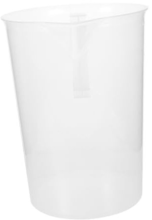 SOLUSTRE Caraffa Graduata in Plastica da 5000 Ml, Doppia Scala, Facile da Pulire e Riutilizzabile, per Crema e Olio in Cucina