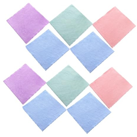 Lingette Nettoyante Visage en Fibres Fines, 10 Pièces, Carré