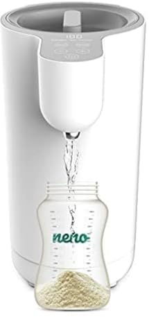 Neno Aqua Flaschenzubereiter Baby - Wasserwärmer für Unterwegs - Wasserkocher Babynahrung - Heißwasserspender zur Zubereitung von Babymilch - Wasserspender für Babyflaschen