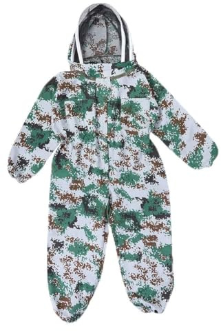 OEBUAFI Veste de Protection pour Apiculteur, Voile de Chapeau Léger et Respirant pour Fournitures de Blouse D'apiculteur L/XL/XXL pour les Amateurs d'apiculture (XXL)