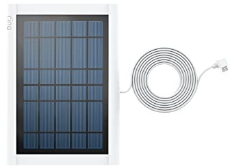 Introducing Ring Solar Panel for Ring Video Doorbell (2nd Generation) by Amazon | White
