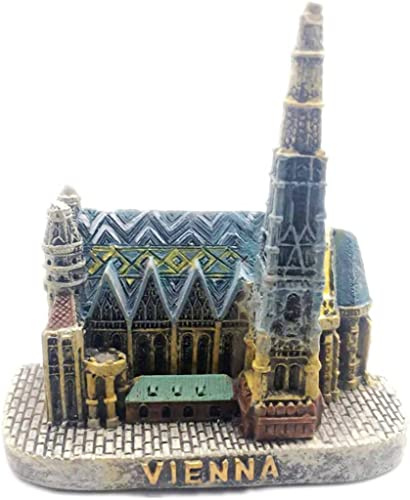 Stephansdom Wien Österreich Magnet Kühlschrank Kühlschrank Magnet Dekoration Aufkleber Souvenir Harz Handwerk Küche Whiteboard
