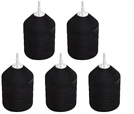 MiOYOOW Puntas de Flecha de Espuma de 5 uds, Cabezas de Flecha de Esponja Suave, Puntas Anchas de práctica de Juego para Tiro con Arco, práctica de Caza, Juego de Combate de Tiro CS