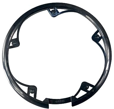 Dickly Protezione per Corona della Bici,Protezione Catena Corona, Paracatena Bicicletta in Plastica,Bicicletta Copricatena,Protezione Catena Bici Copertura per Mountain Bike e Bici da Strada,10 cm