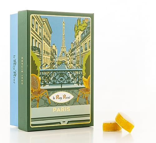 LE ROY RENÉ Epicerie Fine - Boite collector Paris - petits Calissons d’Aix 180g.