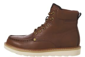 JACK & JONES Jfwarchway Pu Moc Botines con cordones para hombre, coñac, 45 EU