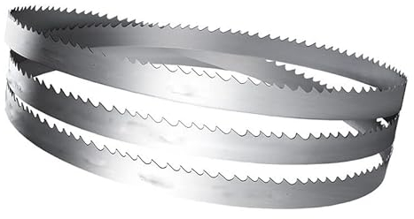 PNAJFUEL Bandsägeblätter, 13 X 0,6 Mm Sägeblatt Zum Schneiden Von Hartholz, Weichmetall M42 Bimetall-Bandsägeblättern/6 Tpi/Length 1425Mm