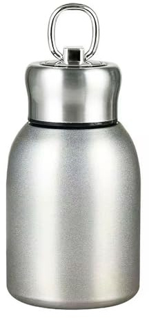 Petite mini bouteille d'eau isotherme sous vide pour boissons chaudes, double paroi, tasse à café réutilisable, tasse de voyage en acier inoxydable