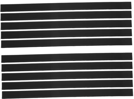 Didiseaon 10pcs Window Scraper Adhesive Strips for Car Windshield Wiper Blades Replacement Inserts Diy Use Suv Trucks Windscreen