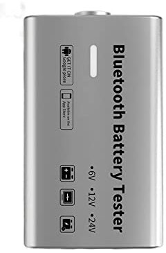 ZKLGS Comprobador de baterias de Coche Comprobador De Batería Bm500 Bluetooth 4.0 6v 12v 24v Baterí