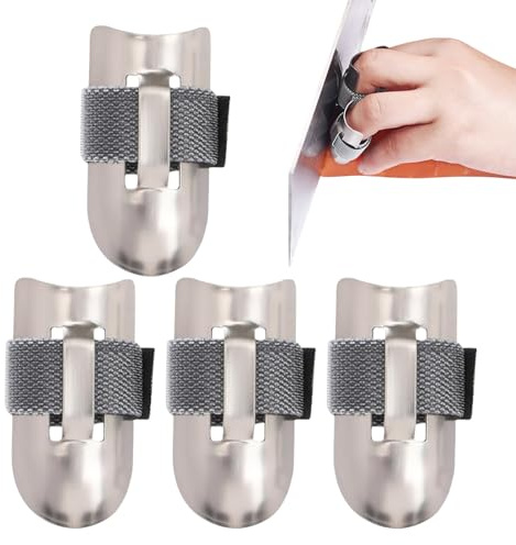 Protezioni Per Le Dita Durante Il Taglio Protettore Da Cucina Per Dita | Set Completo Spessore Totale Per Sfilettare Intagliare Lavorare Cucinare