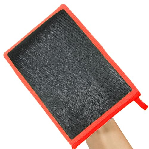 Ghjkldha Gants de Lavage Auto | Gants De Nettoyage Pratique | Matériel d'entretien Quotidien de Nettoyage Doux Accessoires de Détail pour Peinture Auto Véhicule