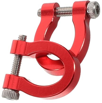Cabilock 2pièces Lot de Crochets De Remorquage pour Voitures à Chenilles Rc Manilles De Remorque Alliage d Aluminium Simulé Accessoires De Voiture d
