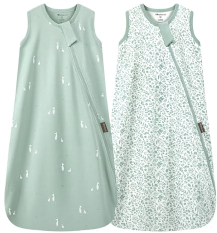 Mosebears Gigoteuse d'été 0.5 TOG - Coton Ultra-Doux pour Bébé,L(12-18 mois)