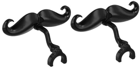 F Fityle 2 bigotes con clip para boquilla de trombón y barítono, accesorios portátiles para instrumentos de viento metal para músicos de conciertos.