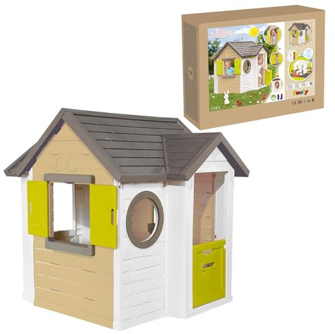 Smoby - Casetta My New House, 7600810406, + 2 Anni, Completamente Personalizzabile