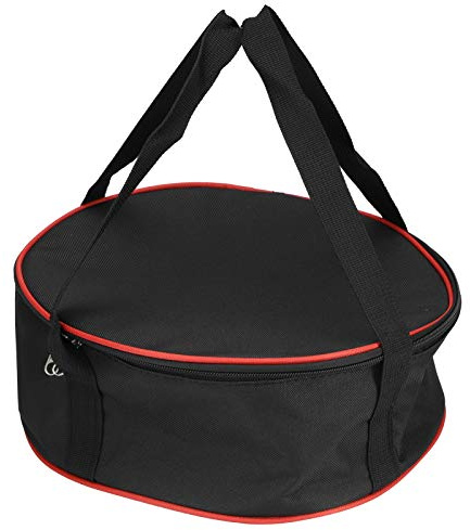 Vaisselle Conteneurs Stockage Mallette Sac Transport, Sacs Portable Camping Boîte Pique Nique Plein Air Barbecue Tasses Assiettes Soucoupes Verres Vin Protection Casseroles Ustensiles Noir