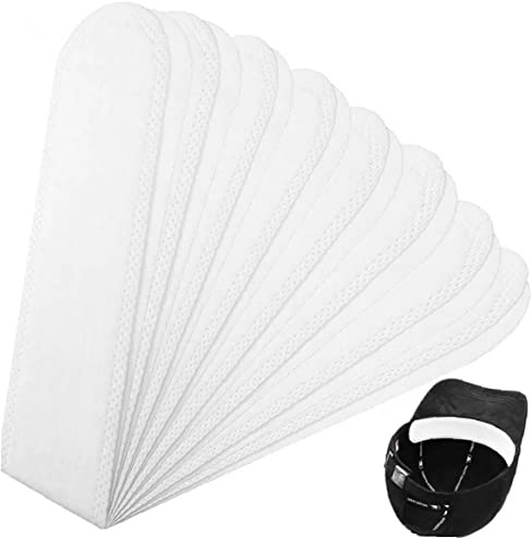 vepoty 20pcs Chapeau Veineur De Sueur Cap Protection De Protection Chapeau en Bande De Transpiration Cap Insert Insert Super Sum