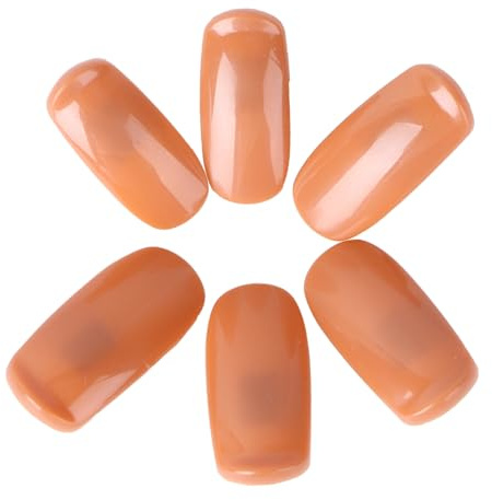 minkissy 200pièces Tips Entraînement Faux Ongles Pour Manucure Pratique Pour Débutants Accessoire De Nail Art Main Flexible Pour Salon Et Diy