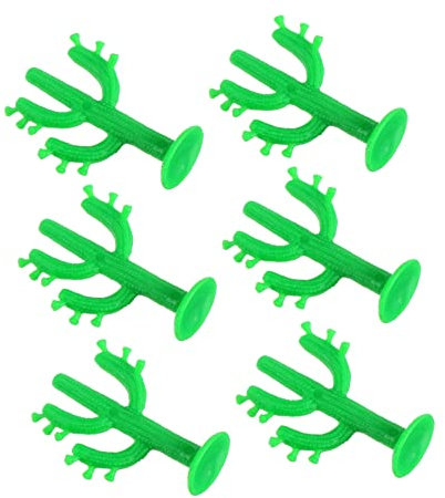 Alipis 100pezzi Miniature Cactus Plants Artificial Succulent Decor for Home and Office Realistic Plastic Cactus Ornaments for Diy Landscape Design