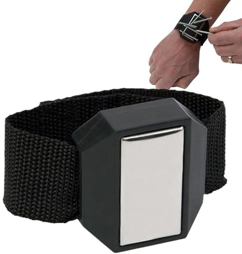 Magnetarmband für Schrauben, Magnetarmband für Werkzeuge | Magnetnägel Handgelenkhalter - Tragbare magnetische Armband-Aufbewahrung für kleine Werkzeuge für Heimwerker