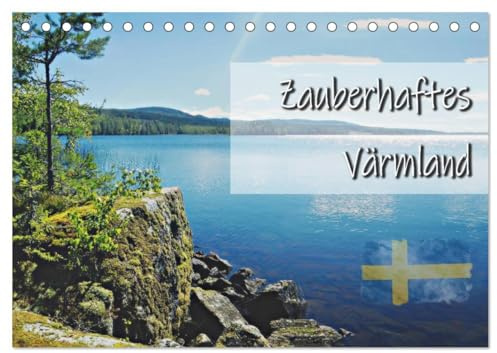 Zauberhaftes Värmland (Tischkalender 2026 DIN A5 quer), CALVENDO Monatskalender: persönliche und stimmungsvolle Fotografien aus Schwedens Natur mit vielen Seen und Bäumen (CALVENDO Natur)