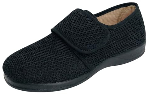 J. Ruiz calzados JR zapatillas de estar por casa mujer verano (Negro, Sistema tallas calzado EU, Adulto, Mujer, Números, mediano, 36)