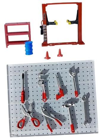 1/64 Scale Diorama Garage Accessory Repair Frame Car Lift Repair