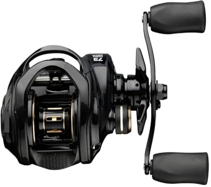 Carrete Carpa Carretes De Pesca Baitcasting, Arrastre Máximo De 8kg, Carrete De Fundición Ultraligero, Carrete De Pesca For Lubina, Aparejos De Pesca(Black,Left Hand)