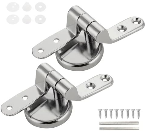 2 pezzi in lega di zinco for cerniera del sedile water, connettore montaggio for coperchio, raccordi for, parti ricambio Per Coperchio(5.5cm)