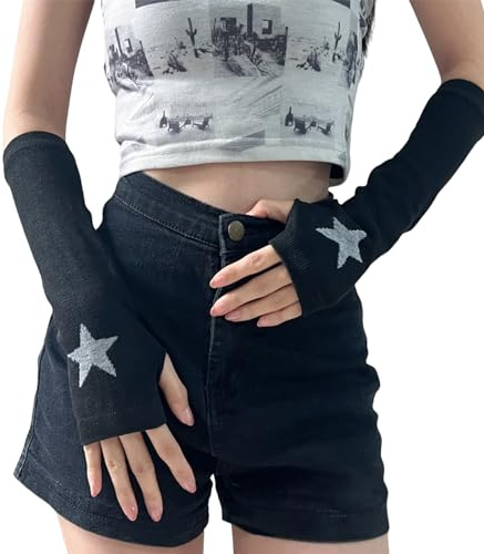 Manchons De Bras Pour Fête De Cosplay Gants Mi-longs Sans Doigts Mitaines D'animation JKStyle Pour Filles Couverture De Main