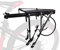 COMINGFIT 140kg Capacity Adjustable Bike Luggage Cargo Rack-Super Strong Upgrade Bike Luggage Carrier 6-Strong-Leg Bicycle Cargo Carrier
