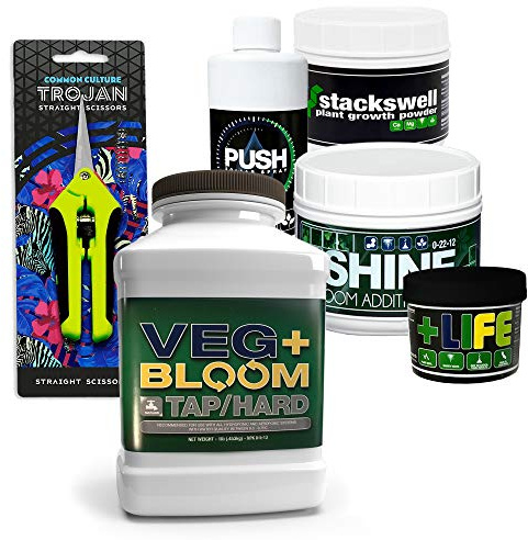 Veg + Bloom Tap Hard Nutrient Starter Kit (Bundle of 6 Items)