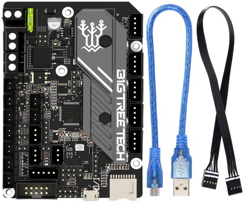 BIGTREETECH SKR Mini E3 V3.0 Control Board with TMC2209 UART Stepper Driver Upgrade 32Bit Silent Board Compatible Ender3 V2, Ender3 Pro, Ender3 V2 3D Printer(with Cable adapts to ender3 v2 screen) | Neues Upgrade 32Bit 3D-Drucker Silent Board für Ender-3, Ender3 Pro, Ender-3 V2 3D-Drucker
