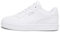 PUMA Caven 2.0 Jr, Sneaker, White Silver Black, 39 EU