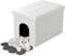 MEEXPAWS Katzenklo Schrank, Katzenschrank für Katzentoilette, Verstecktes Katzenklo, Katzentoilettenschrank, Katzen Schrank Sitzbank, Katzenklo Kommode, Weiß oder Schwarz, L 65 x 45 x 45cm