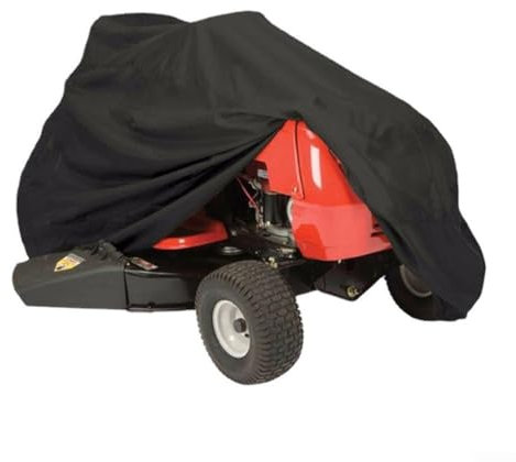 HEBEOT Waterproof Lawn Mower Cover, Snow Thrower Cover, 210D Oxford Cloth Compatible with Most Single-StageTwo-Stage Snow Throwers(170 * 61 * 117cm)