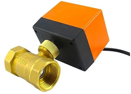 USKI Elektrischer Kugelhahn 1/2 3/4 1 1-1/4 Messing Motorisiertes Innengewinde 3-Draht 2-Steuerung 2-Wege(3/4)
