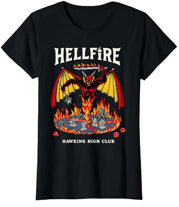 Stranger Things Hellfire Hawkins High Club T-Shirt