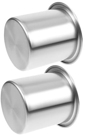 PAMINGONO Porte-gobelets en Acier Inoxydable 2 Pièces, Porte-gobelet pour Voiture Et Bateau, Amovible, Format Standard, Utilisation Polyvalente pour Boissons, Adapté Aux Conducteurs Et Voyageurs