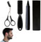 Barbe Filler Pen,Crayon à Barbe Homme,Stylo Barbe Imperméable,Stylo de Remplissage de Barbe,Stylo à Barbe Étanche,Kit de Remplissage pour Moustache,Barbe Stylo Filler pour Hommes,Noir