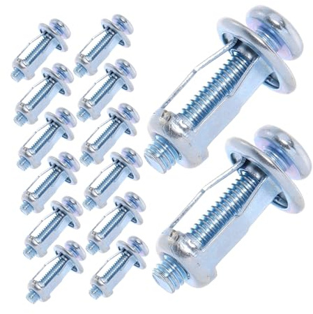 Veemoon 40piezas Anclajes Para Colgar Cavidades Tornillos De Expansión De Placa Hueca Tornillos De Tuerca De Pétalo Fijación Segura