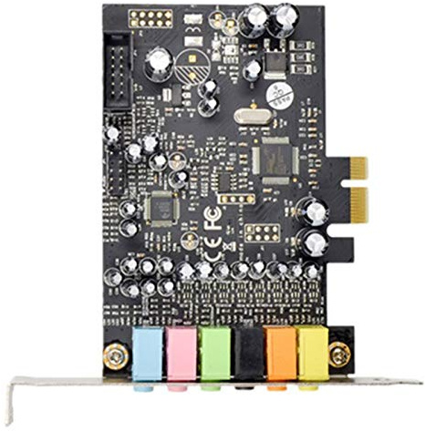 ISTOVO PCIe 7.1CH la Carte Son StéRéO Son Surround PCI-E IntéGré Audio 7.1 Les Canaux SystèMe Audio CM8828