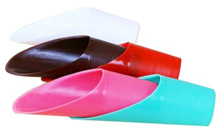 TOYZFRIENDY 5 pezzi Palette Giardinaggio in Plastica per Bonsai e Piante Grasse Badili per Terriccio Strumenti Giardino Resistenti e Facili da Pulire Colori Casuali per Colore Colore Casuale