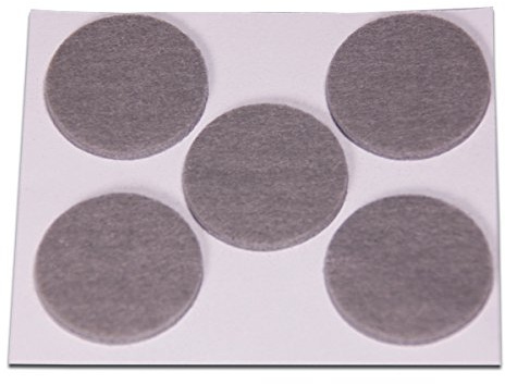 brinox b76060g – Felt Gliders Synthetic (Diameter 35 mm) Grey
