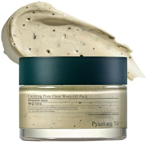 [PKY] Pyunkang Yul Calming Pore Clear Wash Off Pack für erfrischende und beruhigende Selbstpflege, angenehme Porenpflege mit beruhigenden Inhaltsstoffen, ohne Reizung, koreanische Hautpflege 100g
