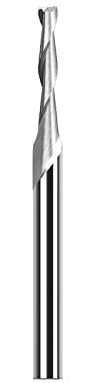 Trapano Bit 2 Flauto Fresa Piatta 10 Pz 3.175 Codolo A Spirale Punta Del Router Di CNC Per La Lavorazione Del Legno Incisione Fresa In Metallo Duro,3.175x1.5x7