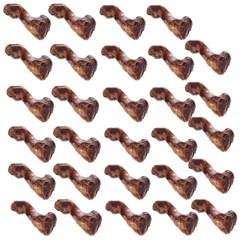Maced 25x Geräucherter Natürlicher Hundeknochen 20 cm | Hundekauknochen | Hunde leckerlis | Kauknochen für den Hund | Hund zahnpflege