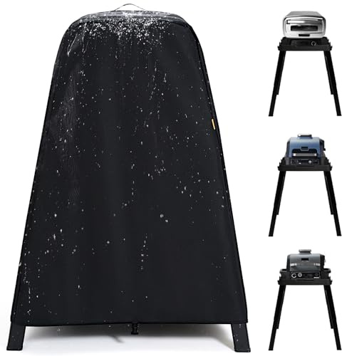 Housse étanche pour Barbecue et fumoir Ninja Woodfire et pour Four à Pizza Artisan sur Support Ninja XSKUNSTAND Accessoires de Barbecue d'extérieur pour modèles OG700/800/900/OO100/MO200 Series
