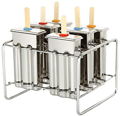 Moldes de acero inoxidable para hacer helados
